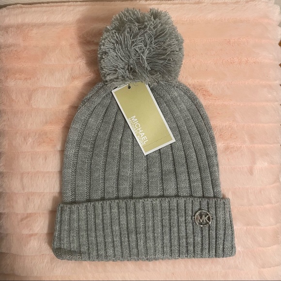 MICHAEL Michael Kors Accessories - MICHAEL Michael Kors Beanie with Pom